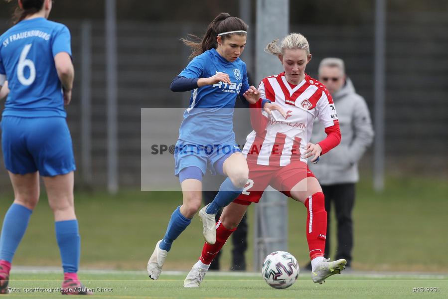 Franka Ziegler, Soccergirl Sportpark, Würzburg, 06.03.2022, BFV, sport, action, März 2022, Saison 2021/2022, Frauen-RL Süd Staffel 2, Regionalliga Frauen, SVF, FWK, SV Frauenbiburg, FC Würzburger Kickers - Bild-ID: 2319931