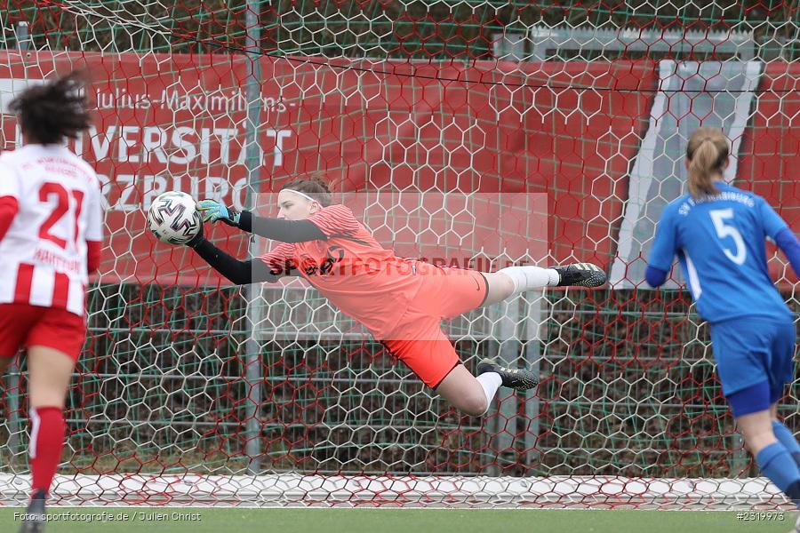 Luisa Weinhändler, Soccergirl Sportpark, Würzburg, 06.03.2022, BFV, sport, action, März 2022, Saison 2021/2022, Frauen-RL Süd Staffel 2, Regionalliga Frauen, SVF, FWK, SV Frauenbiburg, FC Würzburger Kickers - Bild-ID: 2319973