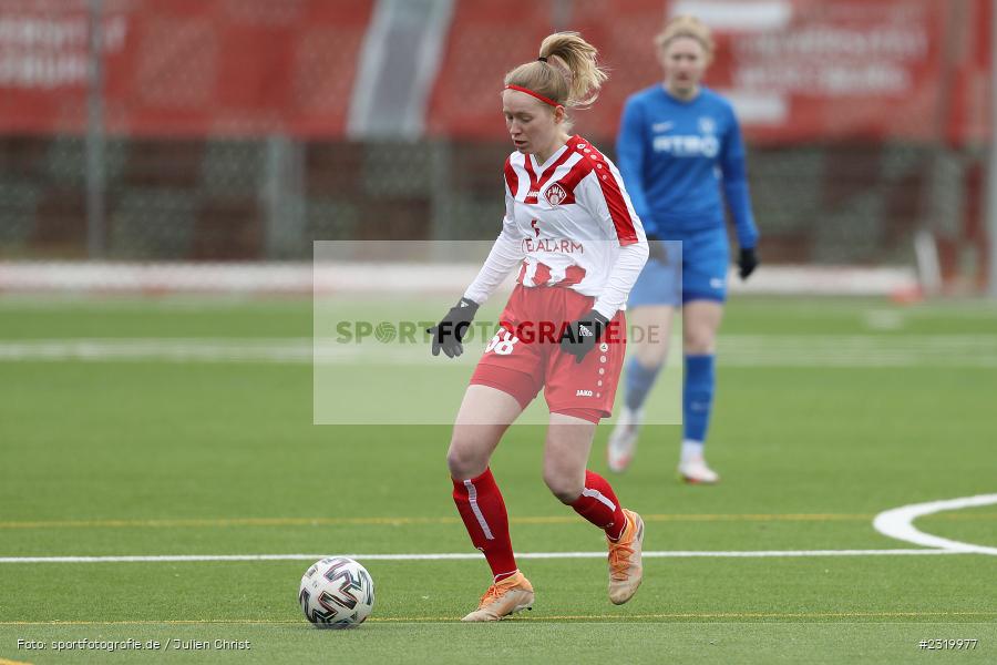 Lena Betz, Soccergirl Sportpark, Würzburg, 06.03.2022, BFV, sport, action, März 2022, Saison 2021/2022, Frauen-RL Süd Staffel 2, Regionalliga Frauen, SVF, FWK, SV Frauenbiburg, FC Würzburger Kickers - Bild-ID: 2319977