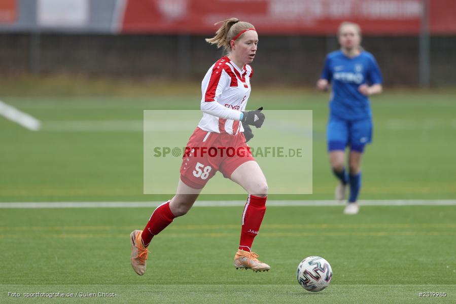 Lena Betz, Soccergirl Sportpark, Würzburg, 06.03.2022, BFV, sport, action, März 2022, Saison 2021/2022, Frauen-RL Süd Staffel 2, Regionalliga Frauen, SVF, FWK, SV Frauenbiburg, FC Würzburger Kickers - Bild-ID: 2319985