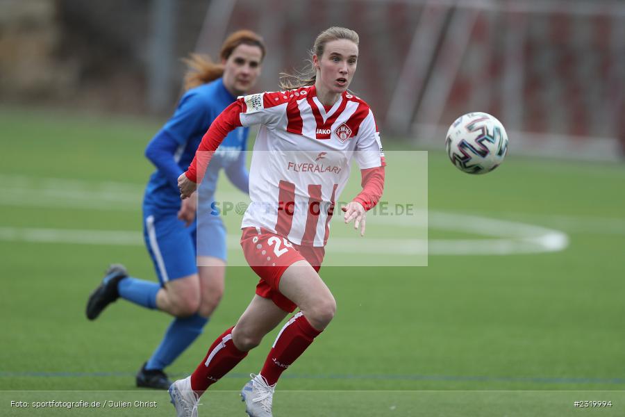 Laura Gerst, Soccergirl Sportpark, Würzburg, 06.03.2022, BFV, sport, action, März 2022, Saison 2021/2022, Frauen-RL Süd Staffel 2, Regionalliga Frauen, SVF, FWK, SV Frauenbiburg, FC Würzburger Kickers - Bild-ID: 2319994