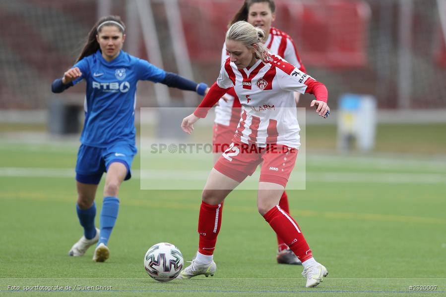 Franka Ziegler, Soccergirl Sportpark, Würzburg, 06.03.2022, BFV, sport, action, März 2022, Saison 2021/2022, Frauen-RL Süd Staffel 2, Regionalliga Frauen, SVF, FWK, SV Frauenbiburg, FC Würzburger Kickers - Bild-ID: 2320007
