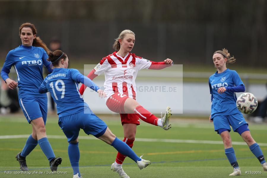 Franka Ziegler, Soccergirl Sportpark, Würzburg, 06.03.2022, BFV, sport, action, März 2022, Saison 2021/2022, Frauen-RL Süd Staffel 2, Regionalliga Frauen, SVF, FWK, SV Frauenbiburg, FC Würzburger Kickers - Bild-ID: 2320016