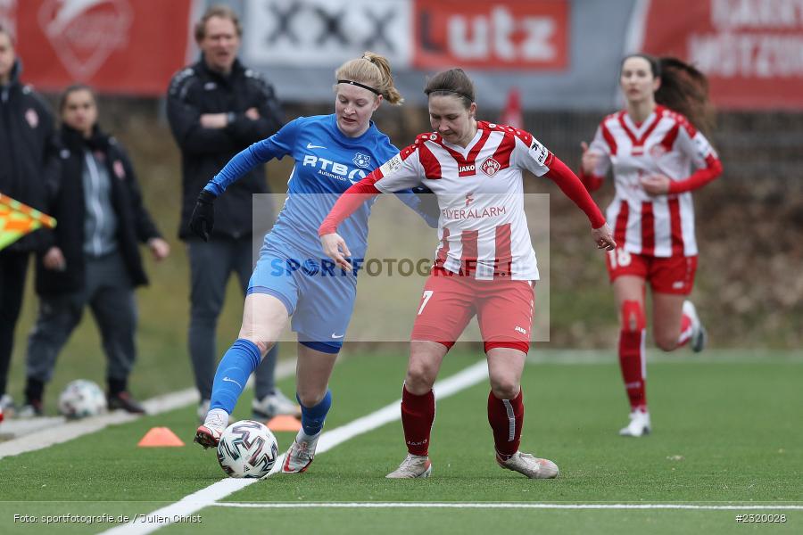 Maria Ansmann, Soccergirl Sportpark, Würzburg, 06.03.2022, BFV, sport, action, März 2022, Saison 2021/2022, Frauen-RL Süd Staffel 2, Regionalliga Frauen, SVF, FWK, SV Frauenbiburg, FC Würzburger Kickers - Bild-ID: 2320028