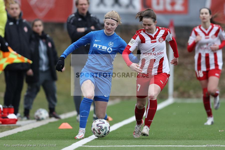 Maria Ansmann, Soccergirl Sportpark, Würzburg, 06.03.2022, BFV, sport, action, März 2022, Saison 2021/2022, Frauen-RL Süd Staffel 2, Regionalliga Frauen, SVF, FWK, SV Frauenbiburg, FC Würzburger Kickers - Bild-ID: 2320029