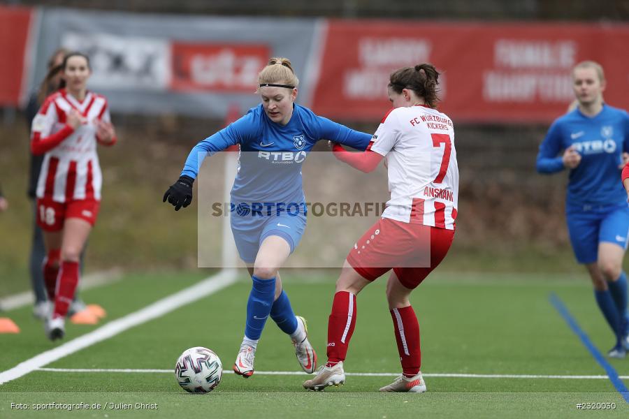 Maria Ansmann, Soccergirl Sportpark, Würzburg, 06.03.2022, BFV, sport, action, März 2022, Saison 2021/2022, Frauen-RL Süd Staffel 2, Regionalliga Frauen, SVF, FWK, SV Frauenbiburg, FC Würzburger Kickers - Bild-ID: 2320030