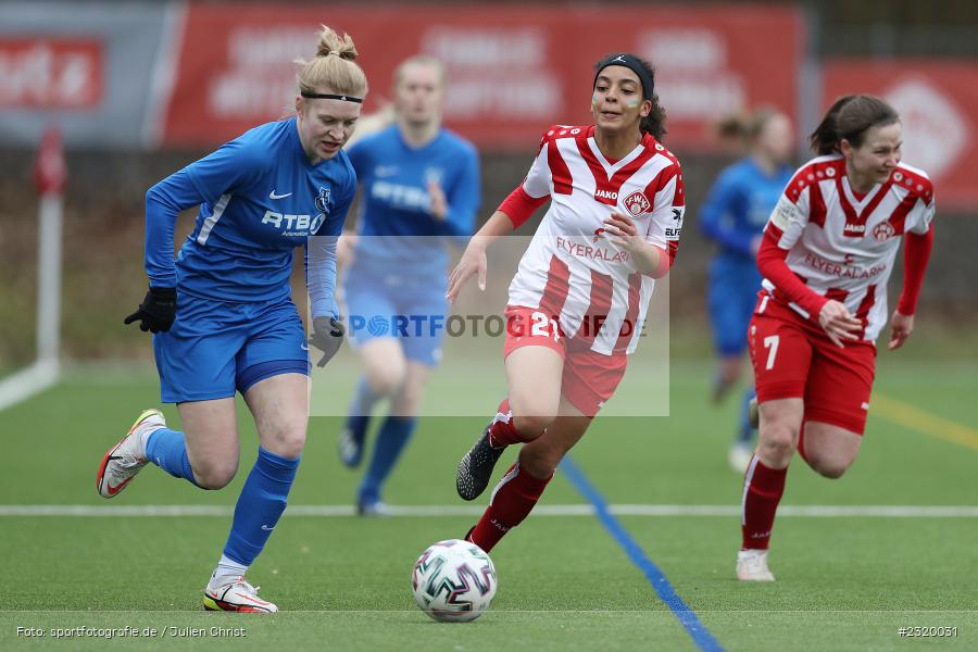 Nina Penzkofer, Soccergirl Sportpark, Würzburg, 06.03.2022, BFV, sport, action, März 2022, Saison 2021/2022, Frauen-RL Süd Staffel 2, Regionalliga Frauen, SVF, FWK, SV Frauenbiburg, FC Würzburger Kickers - Bild-ID: 2320031