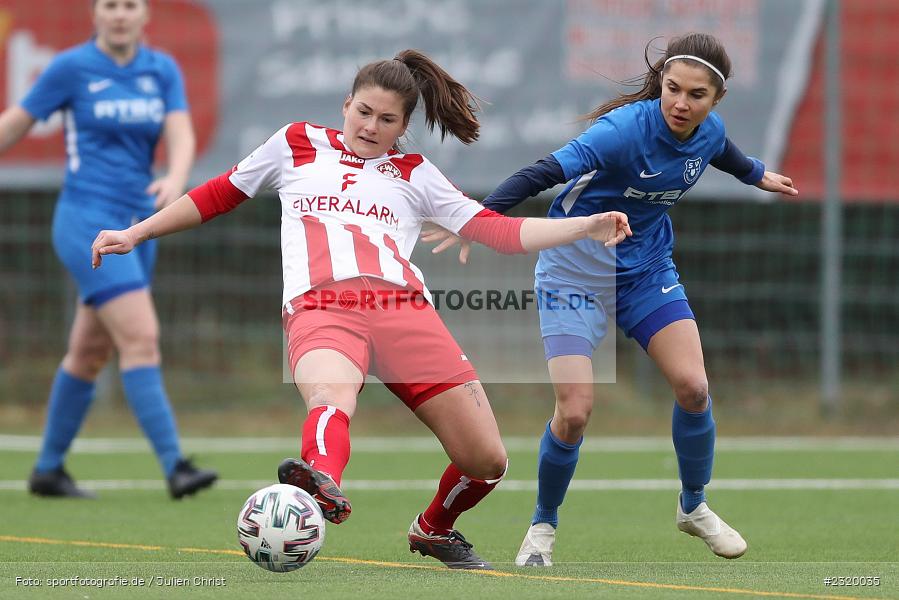 Jovana Markovic, Soccergirl Sportpark, Würzburg, 06.03.2022, BFV, sport, action, März 2022, Saison 2021/2022, Frauen-RL Süd Staffel 2, Regionalliga Frauen, SVF, FWK, SV Frauenbiburg, FC Würzburger Kickers - Bild-ID: 2320035