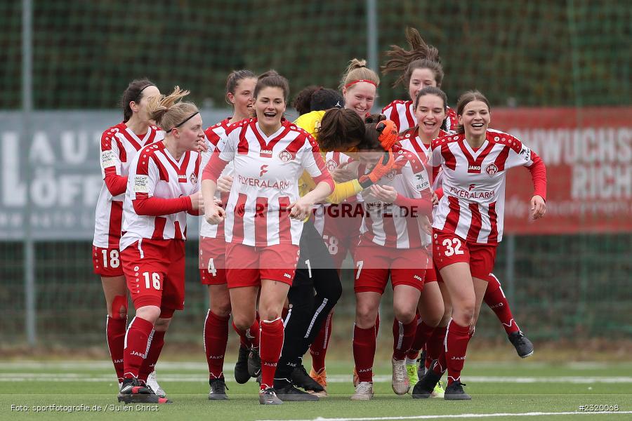 Nicole Kreußer, Marsia Gath, Celia Kirbach, Lena Betz, Torjubel, Laura Eisler, Jule Dickmeis, Jovana Markovic, Meike Bohn, Jeanette Harttung, Maria Ansmann, Soccergirl Sportpark, Würzburg, 06.03.2022, BFV, sport, action, März 2022, Saison 2021/2022, Frauen-RL Süd Staffel 2, Regionalliga Frauen, SVF, FWK, SV Frauenbiburg, FC Würzburger Kickers - Bild-ID: 2320068 Nicole Kreußer, Marsia Gath, Celia Kirbach, Lena Betz, Torjubel, Laura Eisler, Jule Dickmeis, Jovana Markovic, Meike Bohn, Jeanette Harttung, Maria Ansmann, Soccergirl Sportpark, Würzburg, 06.03.2022, BFV, sport, action, März 2022, Saison 2021/2022, Frauen-RL Süd Staffel 2, Regionalliga Frauen, SVF, FWK, SV Frauenbiburg, FC Würzburger Kickers - Bild-ID: 2320068