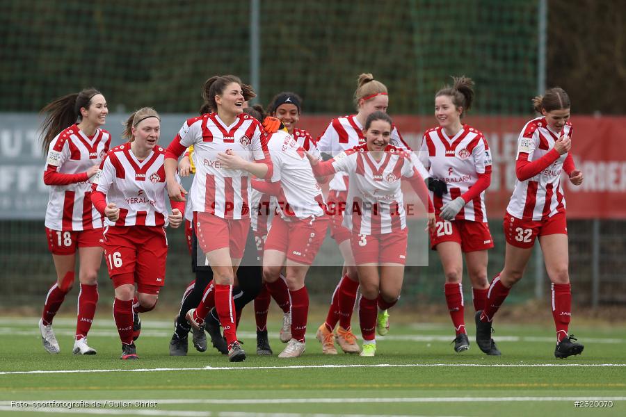 Nicole Kreußer, Marsia Gath, Celia Kirbach, Lena Betz, Torjubel, Laura Eisler, Jule Dickmeis, Jovana Markovic, Meike Bohn, Jeanette Harttung, Maria Ansmann, Soccergirl Sportpark, Würzburg, 06.03.2022, BFV, sport, action, März 2022, Saison 2021/2022, Frauen-RL Süd Staffel 2, Regionalliga Frauen, SVF, FWK, SV Frauenbiburg, FC Würzburger Kickers - Bild-ID: 2320070 Nicole Kreußer, Marsia Gath, Celia Kirbach, Lena Betz, Torjubel, Laura Eisler, Jule Dickmeis, Jovana Markovic, Meike Bohn, Jeanette Harttung, Maria Ansmann, Soccergirl Sportpark, Würzburg, 06.03.2022, BFV, sport, action, März 2022, Saison 2021/2022, Frauen-RL Süd Staffel 2, Regionalliga Frauen, SVF, FWK, SV Frauenbiburg, FC Würzburger Kickers - Bild-ID: 2320070