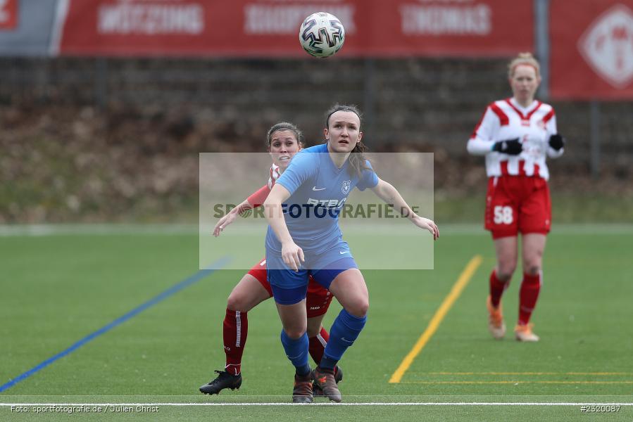 Nadine Harbich, Soccergirl Sportpark, Würzburg, 06.03.2022, BFV, sport, action, März 2022, Saison 2021/2022, Frauen-RL Süd Staffel 2, Regionalliga Frauen, SVF, FWK, SV Frauenbiburg, FC Würzburger Kickers - Bild-ID: 2320087 Nadine Harbich, Soccergirl Sportpark, Würzburg, 06.03.2022, BFV, sport, action, März 2022, Saison 2021/2022, Frauen-RL Süd Staffel 2, Regionalliga Frauen, SVF, FWK, SV Frauenbiburg, FC Würzburger Kickers - Bild-ID: 2320087