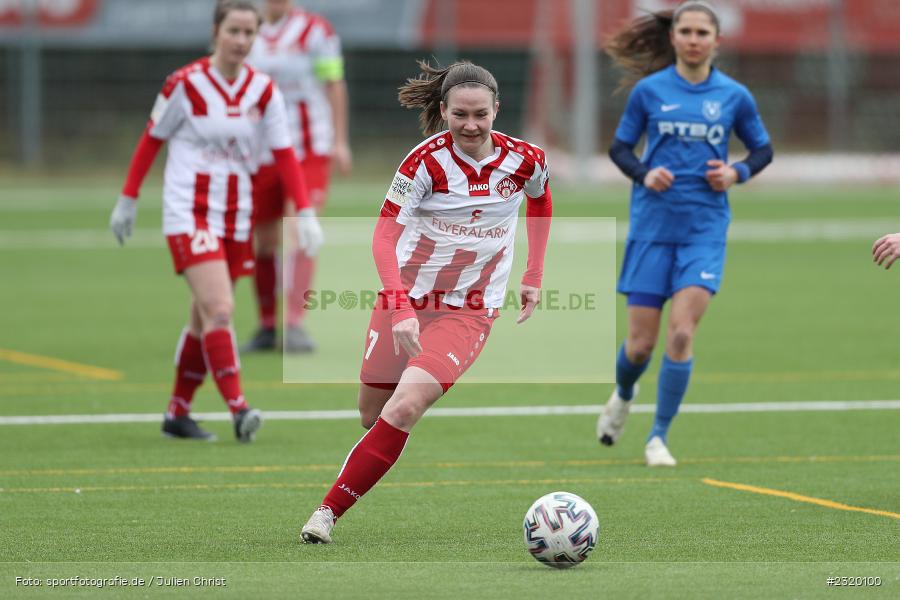 Maria Ansmann, Soccergirl Sportpark, Würzburg, 06.03.2022, BFV, sport, action, März 2022, Saison 2021/2022, Frauen-RL Süd Staffel 2, Regionalliga Frauen, SVF, FWK, SV Frauenbiburg, FC Würzburger Kickers - Bild-ID: 2320100