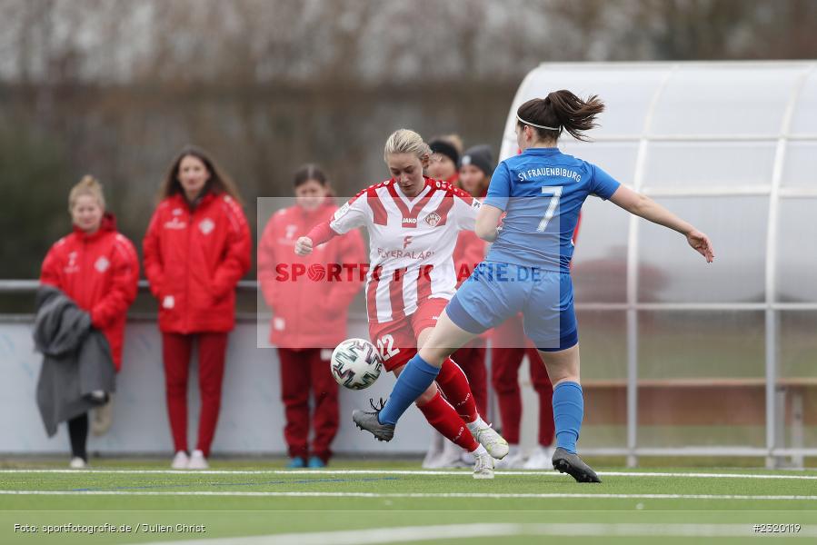 Franka Ziegler, Soccergirl Sportpark, Würzburg, 06.03.2022, BFV, sport, action, März 2022, Saison 2021/2022, Frauen-RL Süd Staffel 2, Regionalliga Frauen, SVF, FWK, SV Frauenbiburg, FC Würzburger Kickers - Bild-ID: 2320119