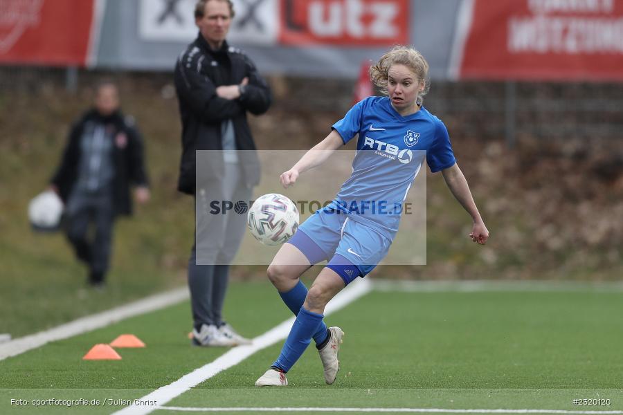 Anja Riebesecker, Soccergirl Sportpark, Würzburg, 06.03.2022, BFV, sport, action, März 2022, Saison 2021/2022, Frauen-RL Süd Staffel 2, Regionalliga Frauen, SVF, FWK, SV Frauenbiburg, FC Würzburger Kickers - Bild-ID: 2320120