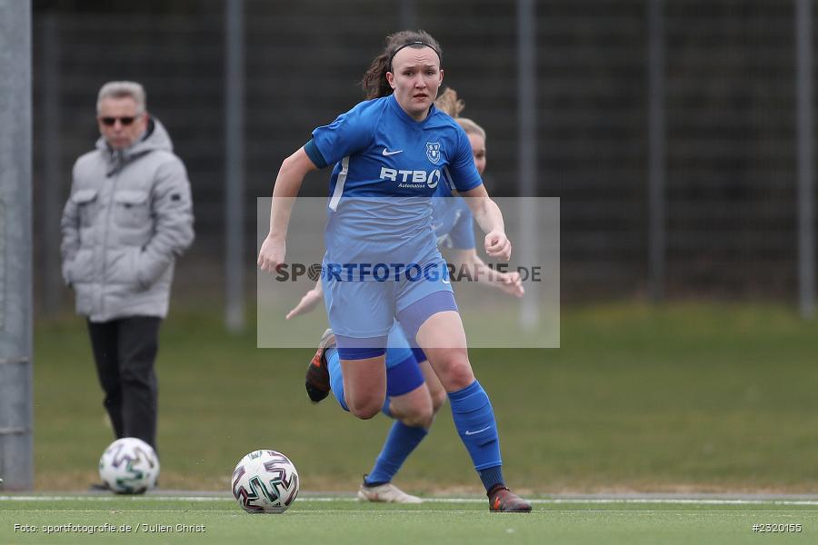 Nadine Harbich, Soccergirl Sportpark, Würzburg, 06.03.2022, BFV, sport, action, März 2022, Saison 2021/2022, Frauen-RL Süd Staffel 2, Regionalliga Frauen, SVF, FWK, SV Frauenbiburg, FC Würzburger Kickers - Bild-ID: 2320155 Nadine Harbich, Soccergirl Sportpark, Würzburg, 06.03.2022, BFV, sport, action, März 2022, Saison 2021/2022, Frauen-RL Süd Staffel 2, Regionalliga Frauen, SVF, FWK, SV Frauenbiburg, FC Würzburger Kickers - Bild-ID: 2320155