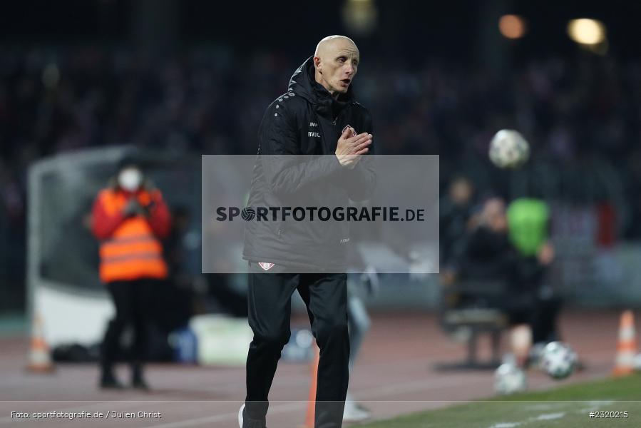 Ralf Santelli, Willy-Sachs-Stadion, Schweinfurt, 08.03.2022, BFV, sport, action, März 2022, Saison 2021/2022, Verbandspokal, Viertelfinale, Toto-Pokal, FWK, FC05, FC Würzburger Kickers, 1. FC Schweinfurt 05 - Bild-ID: 2320215 Ralf Santelli, Willy-Sachs-Stadion, Schweinfurt, 08.03.2022, BFV, sport, action, März 2022, Saison 2021/2022, Verbandspokal, Viertelfinale, Toto-Pokal, FWK, FC05, FC Würzburger Kickers, 1. FC Schweinfurt 05 - Bild-ID: 2320215