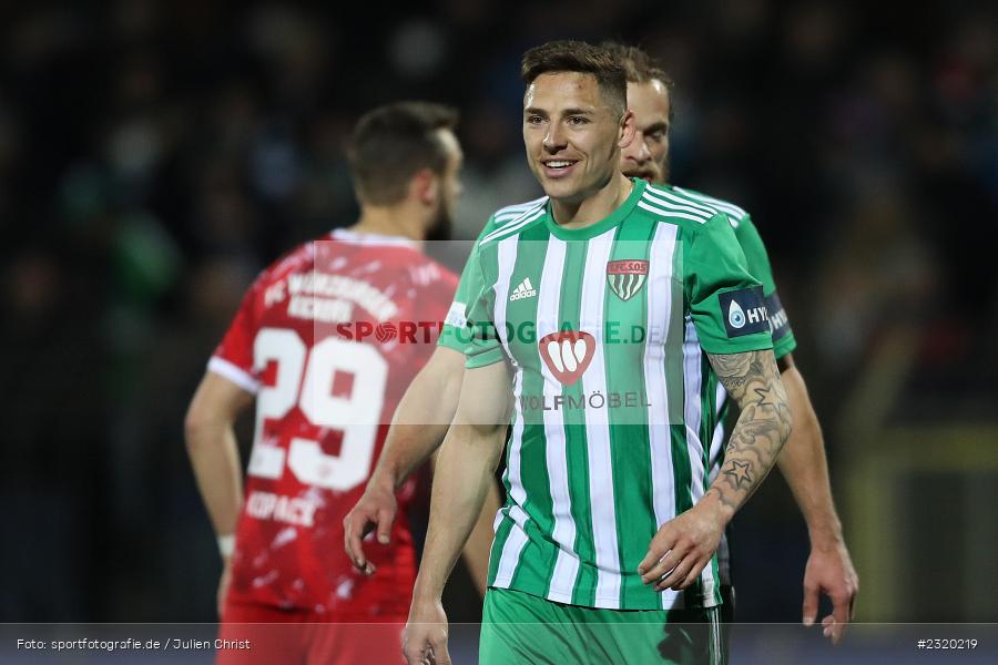 Martin Thomann, Willy-Sachs-Stadion, Schweinfurt, 08.03.2022, BFV, sport, action, März 2022, Saison 2021/2022, Verbandspokal, Viertelfinale, Toto-Pokal, FWK, FC05, FC Würzburger Kickers, 1. FC Schweinfurt 05 - Bild-ID: 2320219