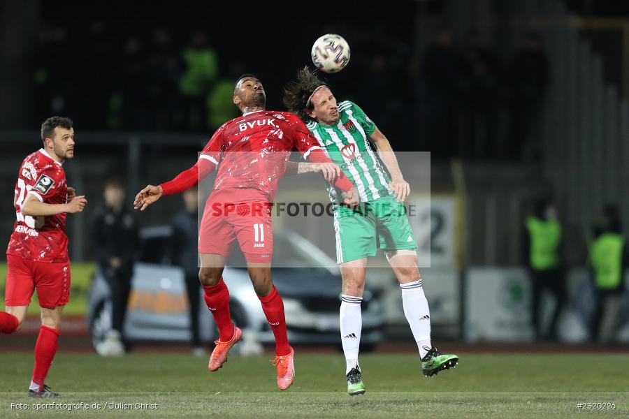 Lukas Billick, Willy-Sachs-Stadion, Schweinfurt, 08.03.2022, BFV, sport, action, März 2022, Saison 2021/2022, Verbandspokal, Viertelfinale, Toto-Pokal, FWK, FC05, FC Würzburger Kickers, 1. FC Schweinfurt 05 - Bild-ID: 2320226