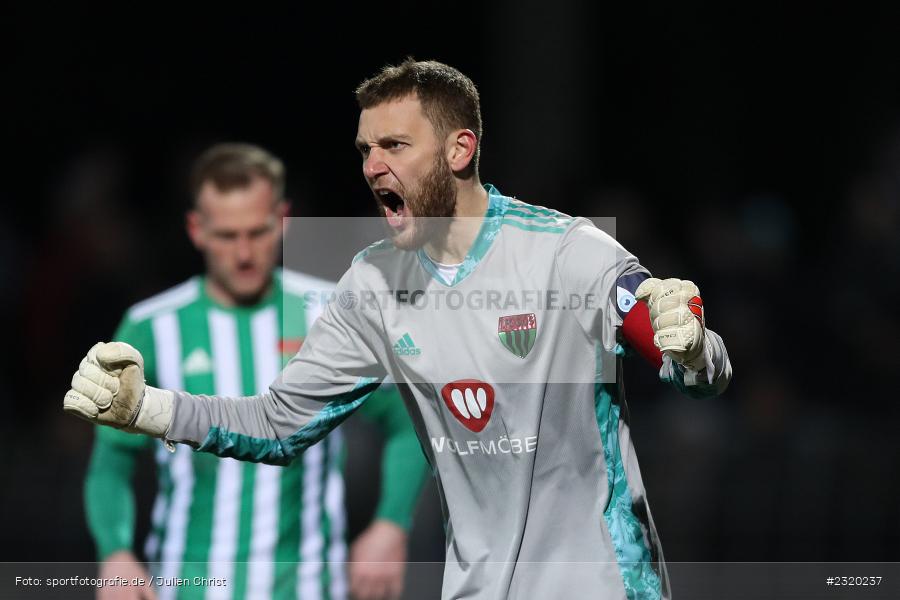 Mimik, Luis Zwick, Willy-Sachs-Stadion, Schweinfurt, 08.03.2022, BFV, sport, action, März 2022, Saison 2021/2022, Verbandspokal, Viertelfinale, Toto-Pokal, FWK, FC05, FC Würzburger Kickers, 1. FC Schweinfurt 05 - Bild-ID: 2320237