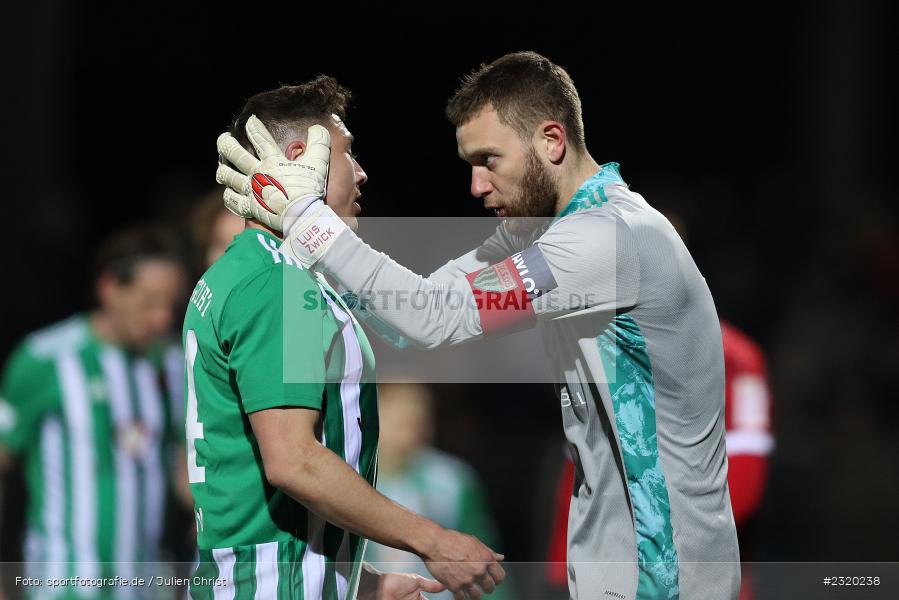 Luis Zwick, Willy-Sachs-Stadion, Schweinfurt, 08.03.2022, BFV, sport, action, März 2022, Saison 2021/2022, Verbandspokal, Viertelfinale, Toto-Pokal, FWK, FC05, FC Würzburger Kickers, 1. FC Schweinfurt 05 - Bild-ID: 2320238