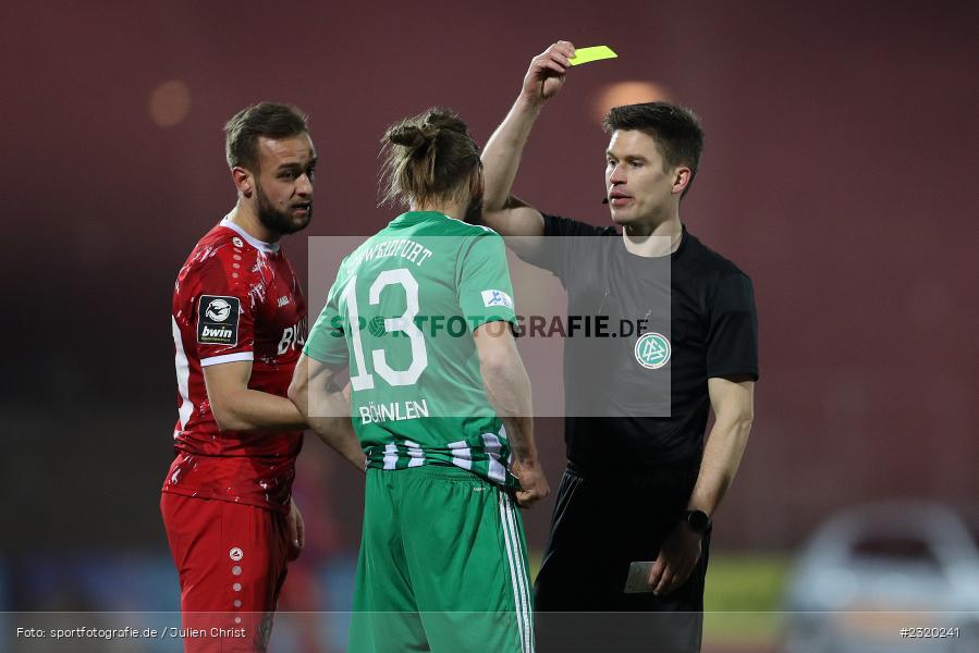 Patrick Hanslbauer, Willy-Sachs-Stadion, Schweinfurt, 08.03.2022, BFV, sport, action, März 2022, Saison 2021/2022, Verbandspokal, Viertelfinale, Toto-Pokal, FWK, FC05, FC Würzburger Kickers, 1. FC Schweinfurt 05 - Bild-ID: 2320241