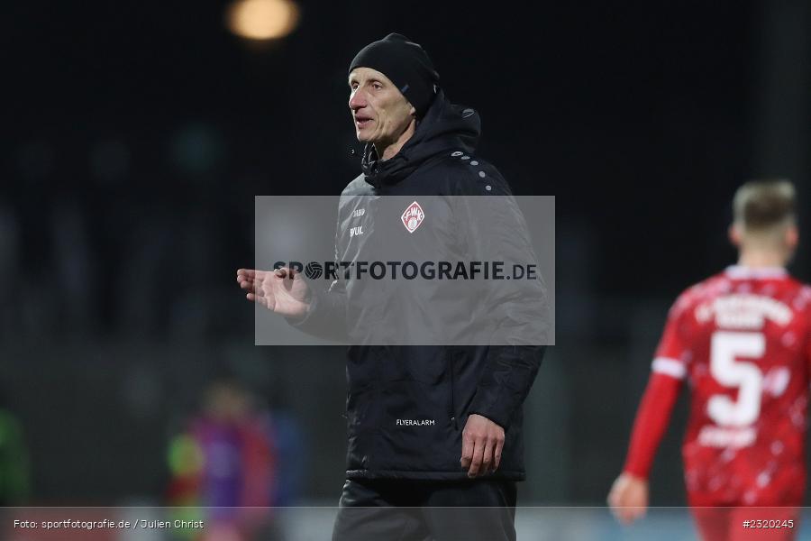 Ralf Santelli, Willy-Sachs-Stadion, Schweinfurt, 08.03.2022, BFV, sport, action, März 2022, Saison 2021/2022, Verbandspokal, Viertelfinale, Toto-Pokal, FWK, FC05, FC Würzburger Kickers, 1. FC Schweinfurt 05 - Bild-ID: 2320245