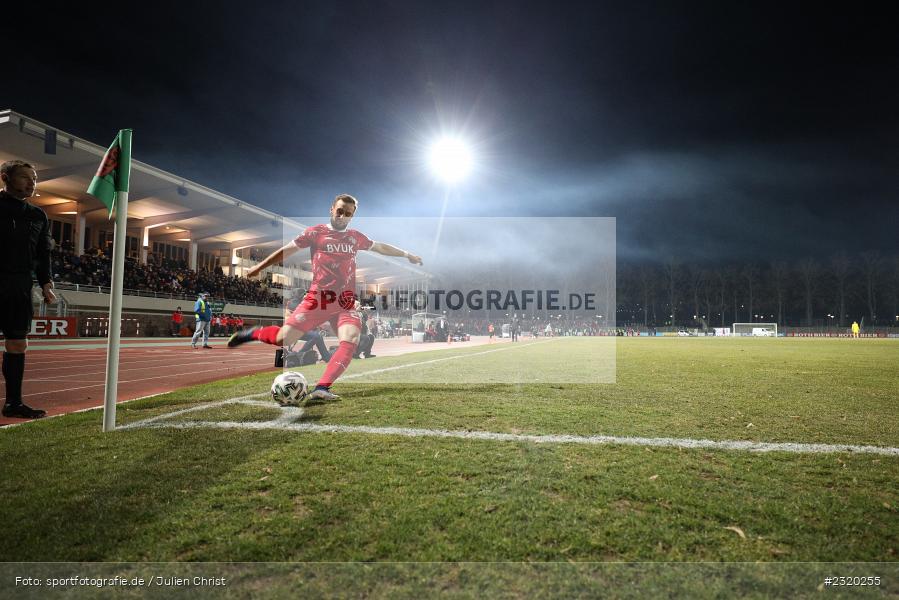 David Kopacz, Willy-Sachs-Stadion, Schweinfurt, 08.03.2022, BFV, sport, action, März 2022, Saison 2021/2022, Verbandspokal, Viertelfinale, Toto-Pokal, FWK, FC05, FC Würzburger Kickers, 1. FC Schweinfurt 05 - Bild-ID: 2320255
