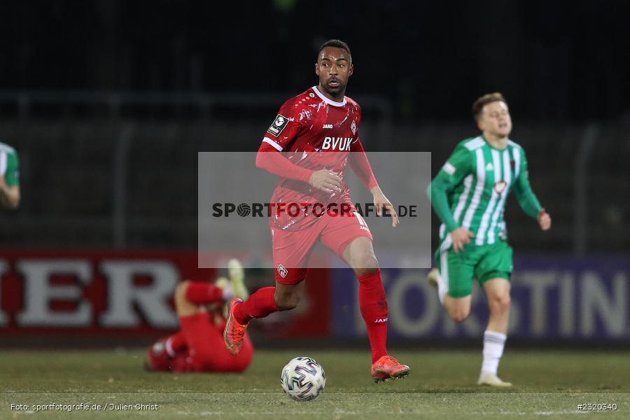 Saliou Sane, Willy-Sachs-Stadion, Schweinfurt, 08.03.2022, BFV, sport, action, März 2022, Saison 2021/2022, Verbandspokal, Viertelfinale, Toto-Pokal, FWK, FC05, FC Würzburger Kickers, 1. FC Schweinfurt 05 - Bild-ID: 2320340
