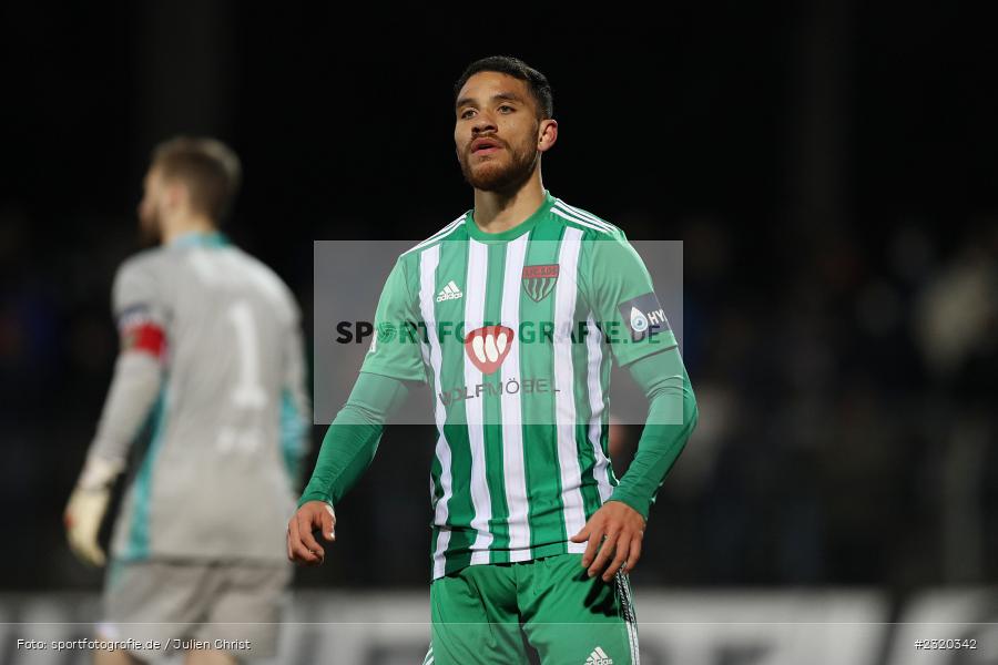 Malik Mc Lemore, Willy-Sachs-Stadion, Schweinfurt, 08.03.2022, BFV, sport, action, März 2022, Saison 2021/2022, Verbandspokal, Viertelfinale, Toto-Pokal, FWK, FC05, FC Würzburger Kickers, 1. FC Schweinfurt 05 - Bild-ID: 2320342