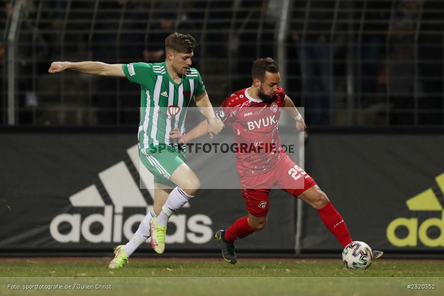 David Kopacz, Willy-Sachs-Stadion, Schweinfurt, 08.03.2022, BFV, sport, action, März 2022, Saison 2021/2022, Verbandspokal, Viertelfinale, Toto-Pokal, FWK, FC05, FC Würzburger Kickers, 1. FC Schweinfurt 05 - Bild-ID: 2320352
