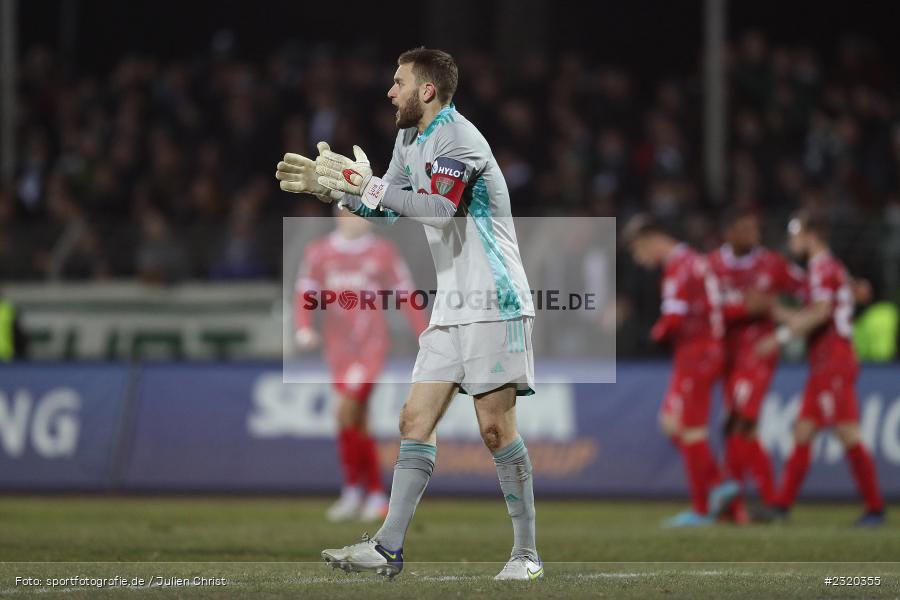 Luis Zwick, Willy-Sachs-Stadion, Schweinfurt, 08.03.2022, BFV, sport, action, März 2022, Saison 2021/2022, Verbandspokal, Viertelfinale, Toto-Pokal, FWK, FC05, FC Würzburger Kickers, 1. FC Schweinfurt 05 - Bild-ID: 2320355