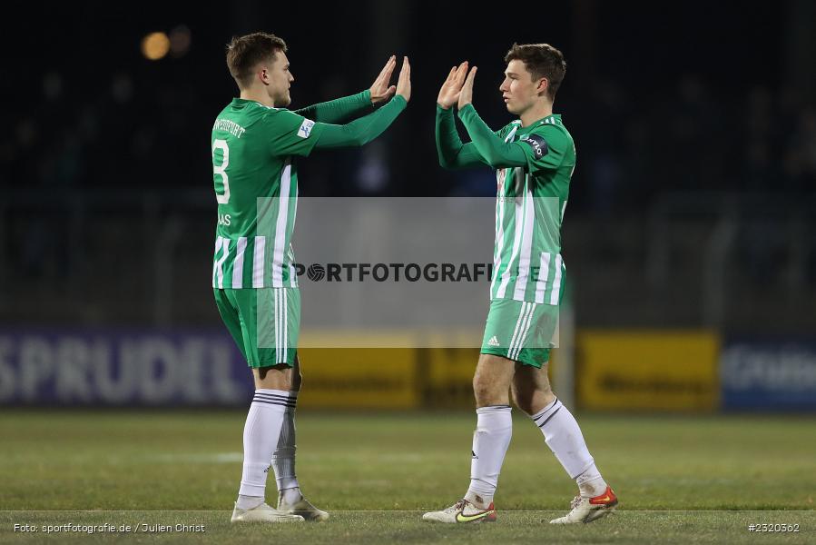 Thomas Haas, Willy-Sachs-Stadion, Schweinfurt, 08.03.2022, BFV, sport, action, März 2022, Saison 2021/2022, Verbandspokal, Viertelfinale, Toto-Pokal, FWK, FC05, FC Würzburger Kickers, 1. FC Schweinfurt 05 - Bild-ID: 2320362