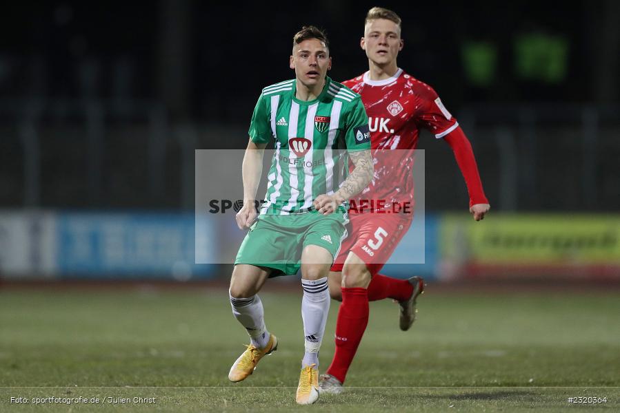 Martin Thomann, Willy-Sachs-Stadion, Schweinfurt, 08.03.2022, BFV, sport, action, März 2022, Saison 2021/2022, Verbandspokal, Viertelfinale, Toto-Pokal, FWK, FC05, FC Würzburger Kickers, 1. FC Schweinfurt 05 - Bild-ID: 2320364