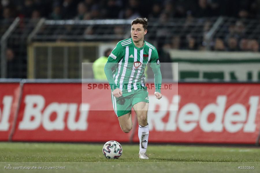 Tim Kraus, Willy-Sachs-Stadion, Schweinfurt, 08.03.2022, BFV, sport, action, März 2022, Saison 2021/2022, Verbandspokal, Viertelfinale, Toto-Pokal, FWK, FC05, FC Würzburger Kickers, 1. FC Schweinfurt 05 - Bild-ID: 2320365