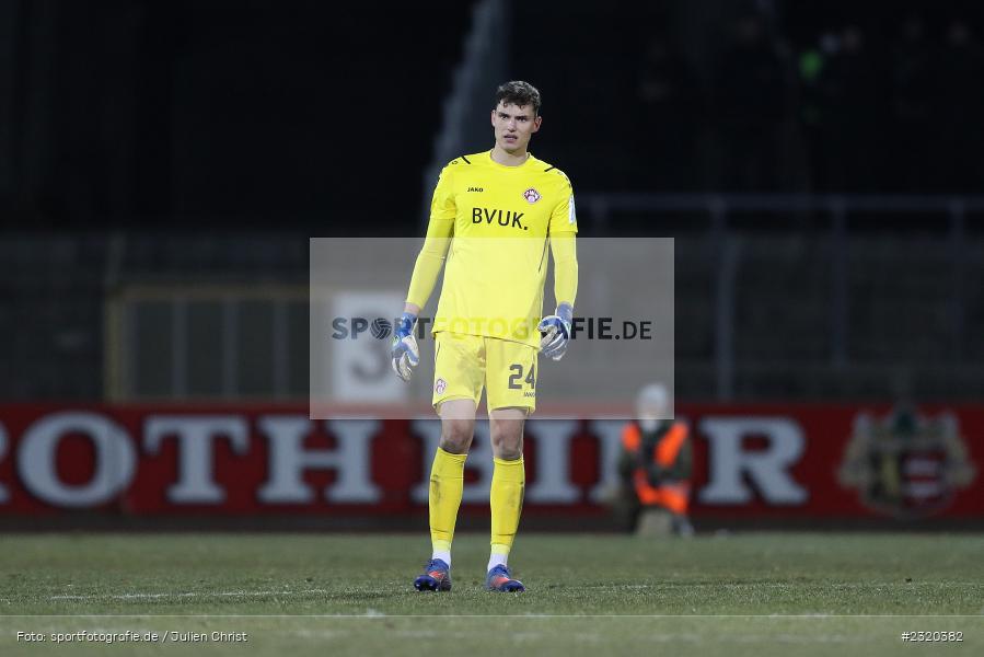 Marc Richter, Willy-Sachs-Stadion, Schweinfurt, 08.03.2022, BFV, sport, action, März 2022, Saison 2021/2022, Verbandspokal, Viertelfinale, Toto-Pokal, FWK, FC05, FC Würzburger Kickers, 1. FC Schweinfurt 05 - Bild-ID: 2320382