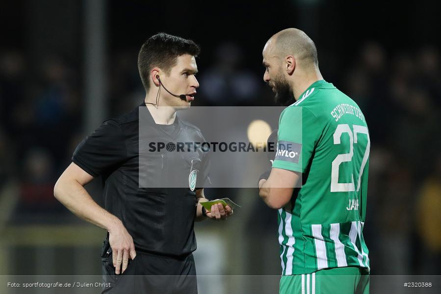 Patrick Hanslbauer, Willy-Sachs-Stadion, Schweinfurt, 08.03.2022, BFV, sport, action, März 2022, Saison 2021/2022, Verbandspokal, Viertelfinale, Toto-Pokal, FWK, FC05, FC Würzburger Kickers, 1. FC Schweinfurt 05 - Bild-ID: 2320388