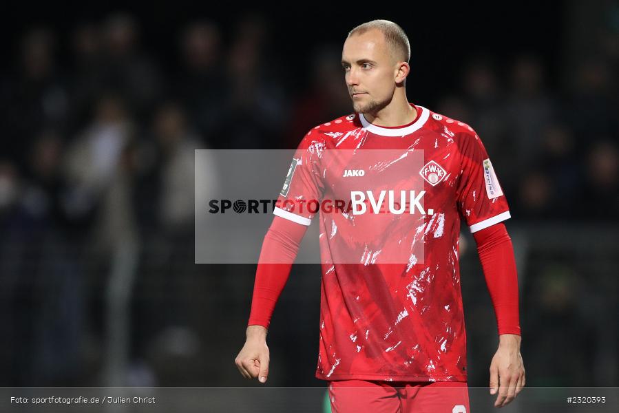 Tobias Kraulich, Willy-Sachs-Stadion, Schweinfurt, 08.03.2022, BFV, sport, action, März 2022, Saison 2021/2022, Verbandspokal, Viertelfinale, Toto-Pokal, FWK, FC05, FC Würzburger Kickers, 1. FC Schweinfurt 05 - Bild-ID: 2320393