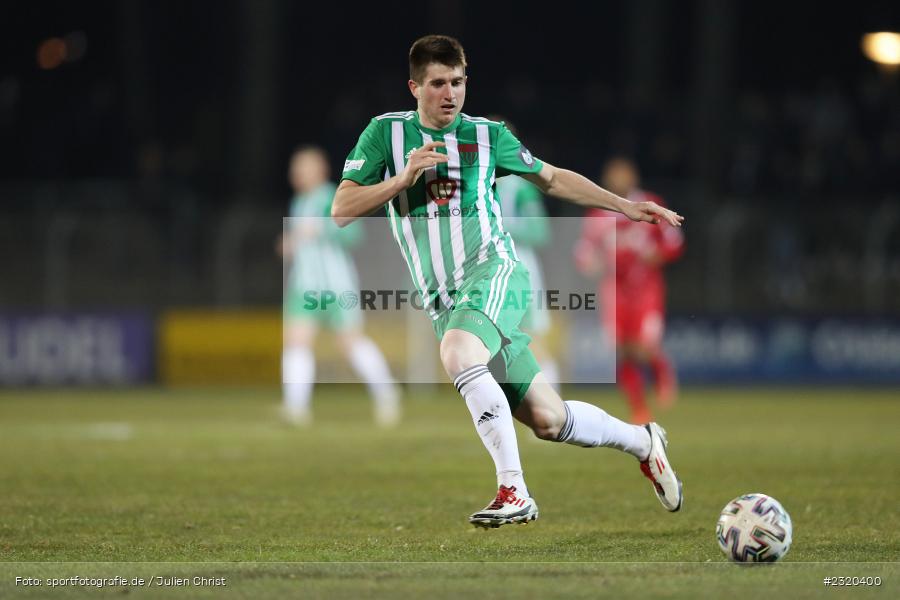 Kevin Fery, Willy-Sachs-Stadion, Schweinfurt, 08.03.2022, BFV, sport, action, März 2022, Saison 2021/2022, Verbandspokal, Viertelfinale, Toto-Pokal, FWK, FC05, FC Würzburger Kickers, 1. FC Schweinfurt 05 - Bild-ID: 2320400