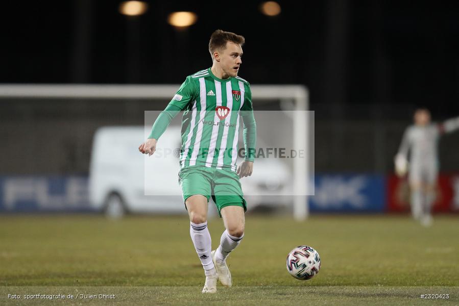 Thomas Haas, Willy-Sachs-Stadion, Schweinfurt, 08.03.2022, BFV, sport, action, März 2022, Saison 2021/2022, Verbandspokal, Viertelfinale, Toto-Pokal, FWK, FC05, FC Würzburger Kickers, 1. FC Schweinfurt 05 - Bild-ID: 2320423