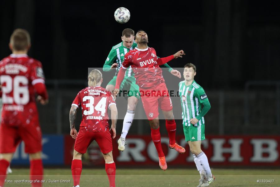 Nico Rinderknecht, Willy-Sachs-Stadion, Schweinfurt, 08.03.2022, BFV, sport, action, März 2022, Saison 2021/2022, Verbandspokal, Viertelfinale, Toto-Pokal, FWK, FC05, FC Würzburger Kickers, 1. FC Schweinfurt 05 - Bild-ID: 2320427