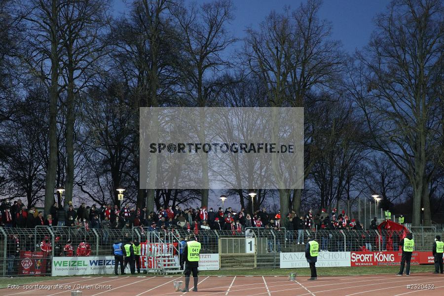 Fans, Willy-Sachs-Stadion, Schweinfurt, 08.03.2022, BFV, sport, action, März 2022, Saison 2021/2022, Verbandspokal, Viertelfinale, Toto-Pokal, FWK, FC05, FC Würzburger Kickers, 1. FC Schweinfurt 05 - Bild-ID: 2320432 Fans, Willy-Sachs-Stadion, Schweinfurt, 08.03.2022, BFV, sport, action, März 2022, Saison 2021/2022, Verbandspokal, Viertelfinale, Toto-Pokal, FWK, FC05, FC Würzburger Kickers, 1. FC Schweinfurt 05 - Bild-ID: 2320432