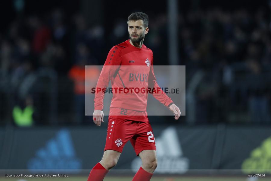 Daniel Hägele, Willy-Sachs-Stadion, Schweinfurt, 08.03.2022, BFV, sport, action, März 2022, Saison 2021/2022, Verbandspokal, Viertelfinale, Toto-Pokal, FWK, FC05, FC Würzburger Kickers, 1. FC Schweinfurt 05 - Bild-ID: 2320434 Daniel Hägele, Willy-Sachs-Stadion, Schweinfurt, 08.03.2022, BFV, sport, action, März 2022, Saison 2021/2022, Verbandspokal, Viertelfinale, Toto-Pokal, FWK, FC05, FC Würzburger Kickers, 1. FC Schweinfurt 05 - Bild-ID: 2320434