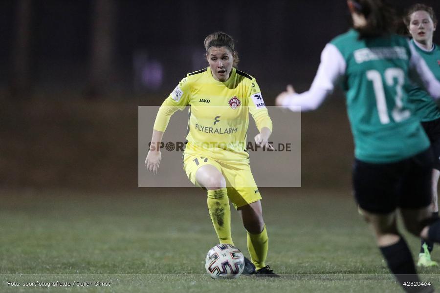 Christina Neufeld, Willy-Sachs-Stadion, Schweinfurt, 09.03.2022, BFV, sport, action, März 2022, Saison 2021/2022, Frauen, Achtelfinale, Verbandspokal, FWK, FC05, FC Würzburger Kickers, 1. FC Schweinfurt 05 - Bild-ID: 2320464