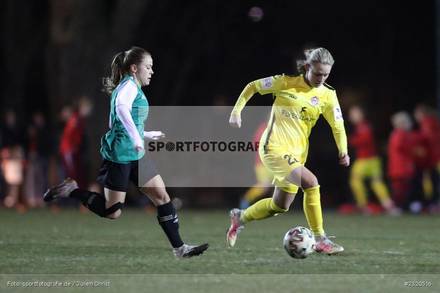 Franka Ziegler, Willy-Sachs-Stadion, Schweinfurt, 09.03.2022, BFV, sport, action, März 2022, Saison 2021/2022, Frauen, Achtelfinale, Verbandspokal, FWK, FC05, FC Würzburger Kickers, 1. FC Schweinfurt 05 - Bild-ID: 2320516