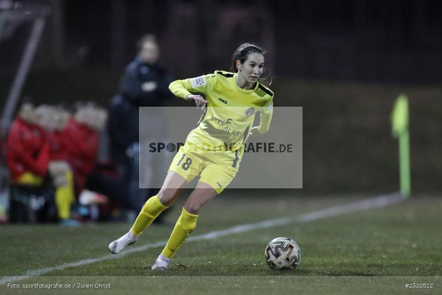 Marsia Gath, Willy-Sachs-Stadion, Schweinfurt, 09.03.2022, BFV, sport, action, März 2022, Saison 2021/2022, Frauen, Achtelfinale, Verbandspokal, FWK, FC05, FC Würzburger Kickers, 1. FC Schweinfurt 05 - Bild-ID: 2320522
