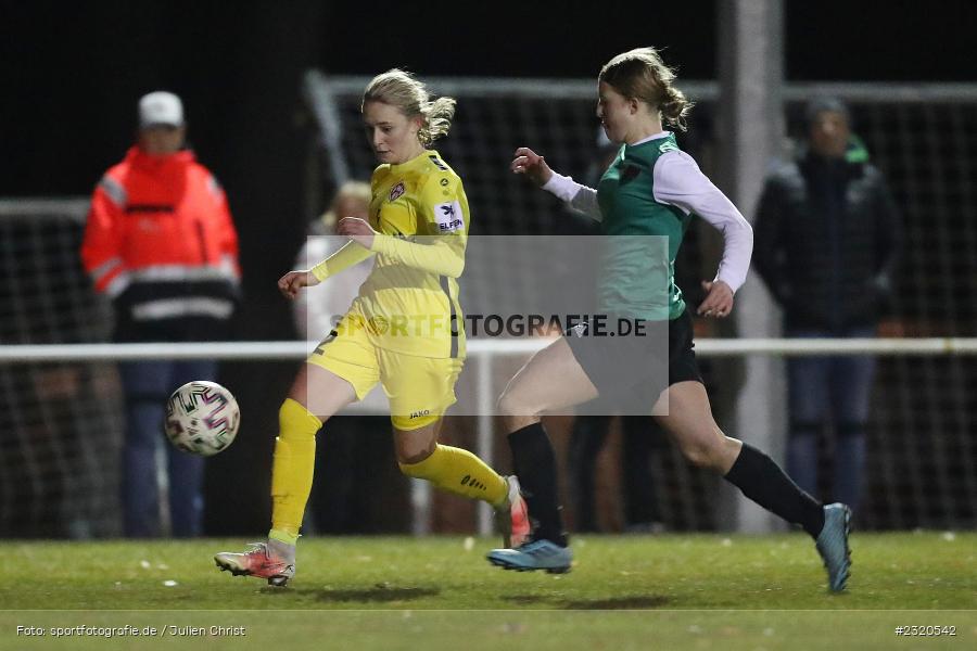Franka Ziegler, Willy-Sachs-Stadion, Schweinfurt, 09.03.2022, BFV, sport, action, März 2022, Saison 2021/2022, Frauen, Achtelfinale, Verbandspokal, FWK, FC05, FC Würzburger Kickers, 1. FC Schweinfurt 05 - Bild-ID: 2320542
