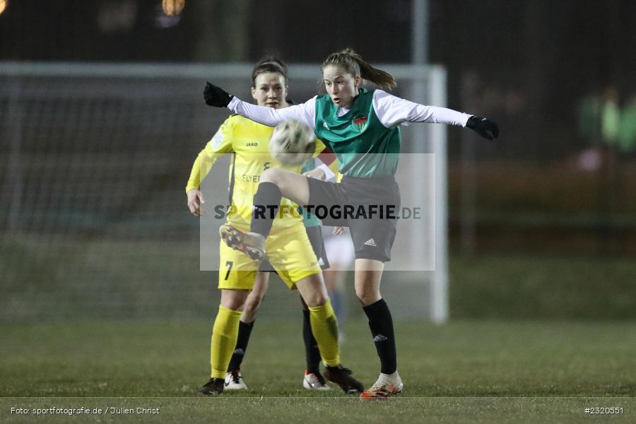 Marie Glos, Willy-Sachs-Stadion, Schweinfurt, 09.03.2022, BFV, sport, action, März 2022, Saison 2021/2022, Frauen, Achtelfinale, Verbandspokal, FWK, FC05, FC Würzburger Kickers, 1. FC Schweinfurt 05 - Bild-ID: 2320551