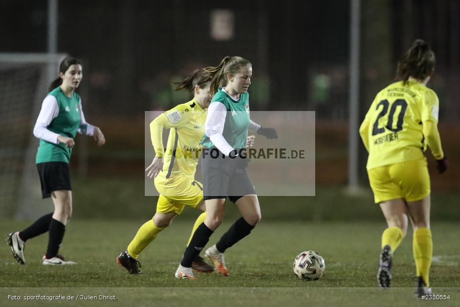Marie Glos, Willy-Sachs-Stadion, Schweinfurt, 09.03.2022, BFV, sport, action, März 2022, Saison 2021/2022, Frauen, Achtelfinale, Verbandspokal, FWK, FC05, FC Würzburger Kickers, 1. FC Schweinfurt 05 - Bild-ID: 2320554