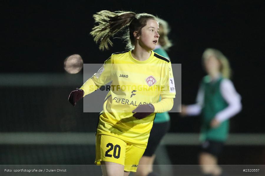 Nicole Kreußer, Willy-Sachs-Stadion, Schweinfurt, 09.03.2022, BFV, sport, action, März 2022, Saison 2021/2022, Frauen, Achtelfinale, Verbandspokal, FWK, FC05, FC Würzburger Kickers, 1. FC Schweinfurt 05 - Bild-ID: 2320557