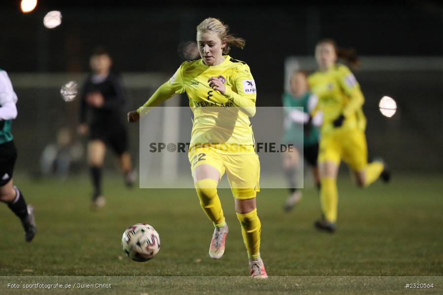 Franka Ziegler, Willy-Sachs-Stadion, Schweinfurt, 09.03.2022, BFV, sport, action, März 2022, Saison 2021/2022, Frauen, Achtelfinale, Verbandspokal, FWK, FC05, FC Würzburger Kickers, 1. FC Schweinfurt 05 - Bild-ID: 2320564